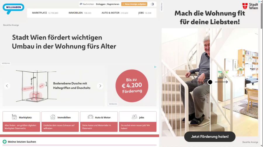 Stadt Wien Umbauförderung