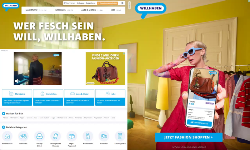 Wer fesch sein will, willhaben (Sommer 2025)