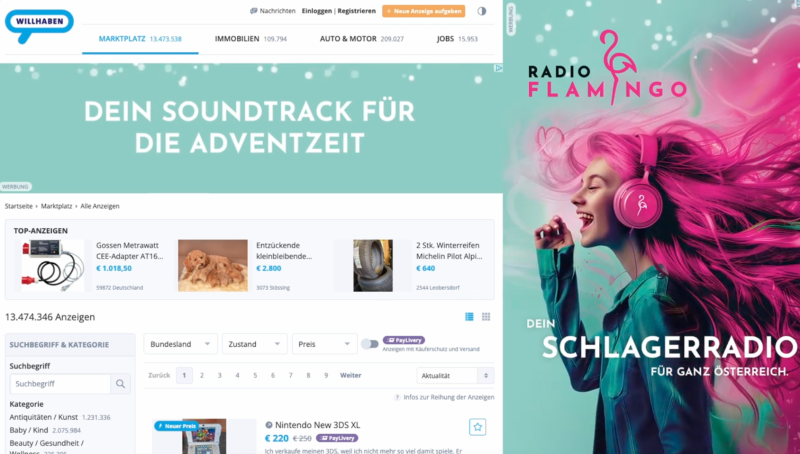 Radio Flamingo  – dein Soundtrack für die Adventzeit