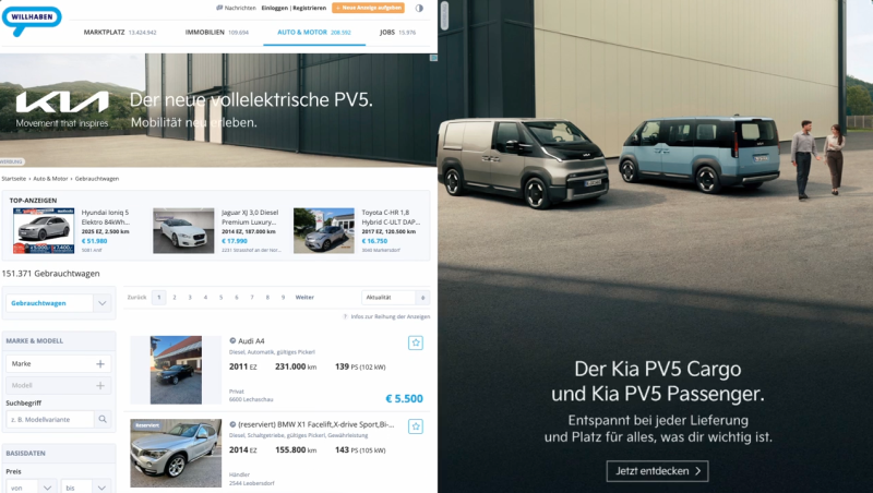 Kia PV5 Cargo & Kia PV5 Passenger