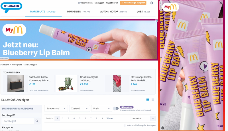 my McDonalds Lip Balm