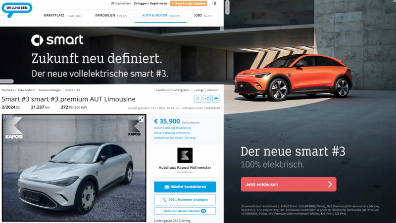 Der neue smart #3