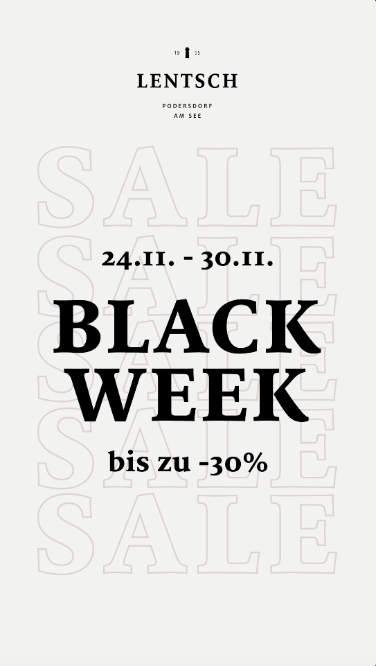 Seegut Lentsch Black Week