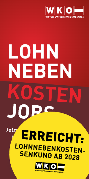 WKO Lohnnebenkosten Kampagne